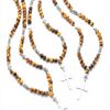 Collier Oeil de Tigre Jovivi Pierre Naturelle Protection