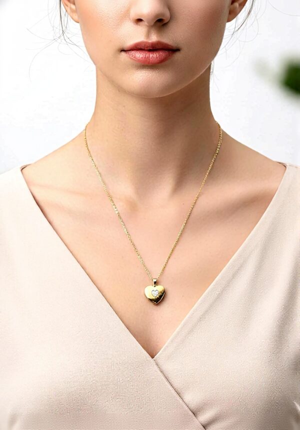 Collier personnalisé Jovivi gravure nom dates naissance