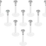 Boucles d'oreilles tragus JOVIVI acrylique zirconium-0