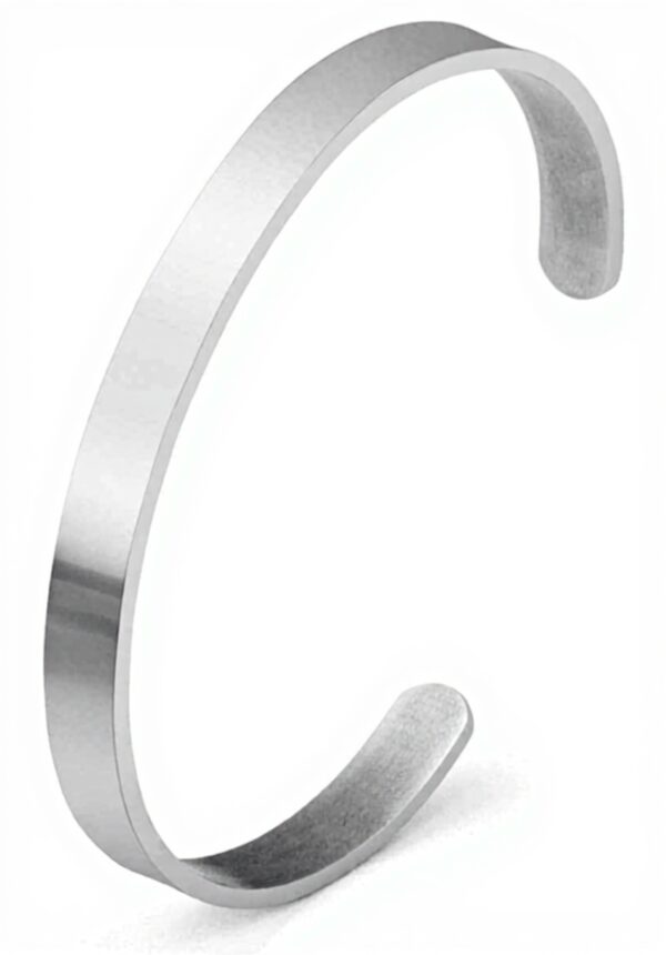 Jovivi Bracelet Jonc Acier Inoxydable Gravure Amitié Femmes