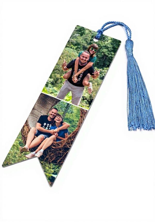 Marque-page photo personnalisé JOVIVI aluminium flèche