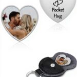 Jovivi Porte Clef Photo Personnalisé Cuir Cadeau Famille