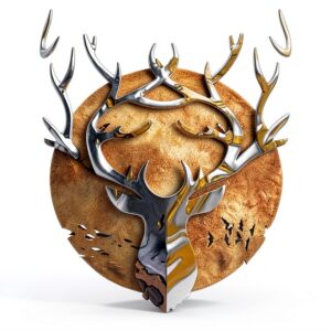 Toile brillante imperméable art mural décoration maison-0