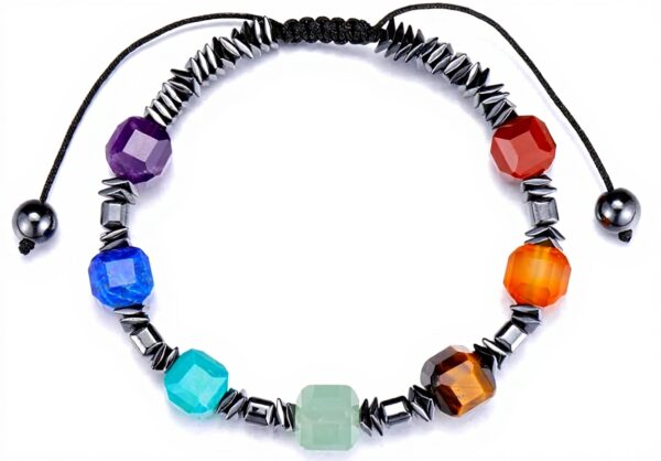 Bracelet Chakra Jovivi Pierre Naturelle Fête des Mères Bijou