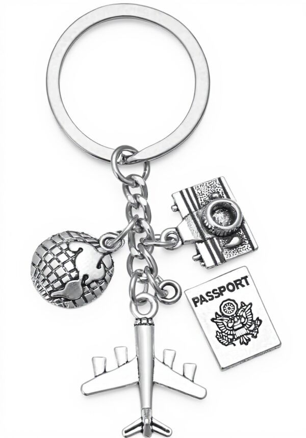 JOVIVI Porte-clés argent outils réparation cadeau homme