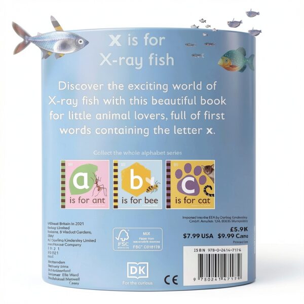 Livre Alphabet Animaux DK Children 16 pages 0-3 ans-1